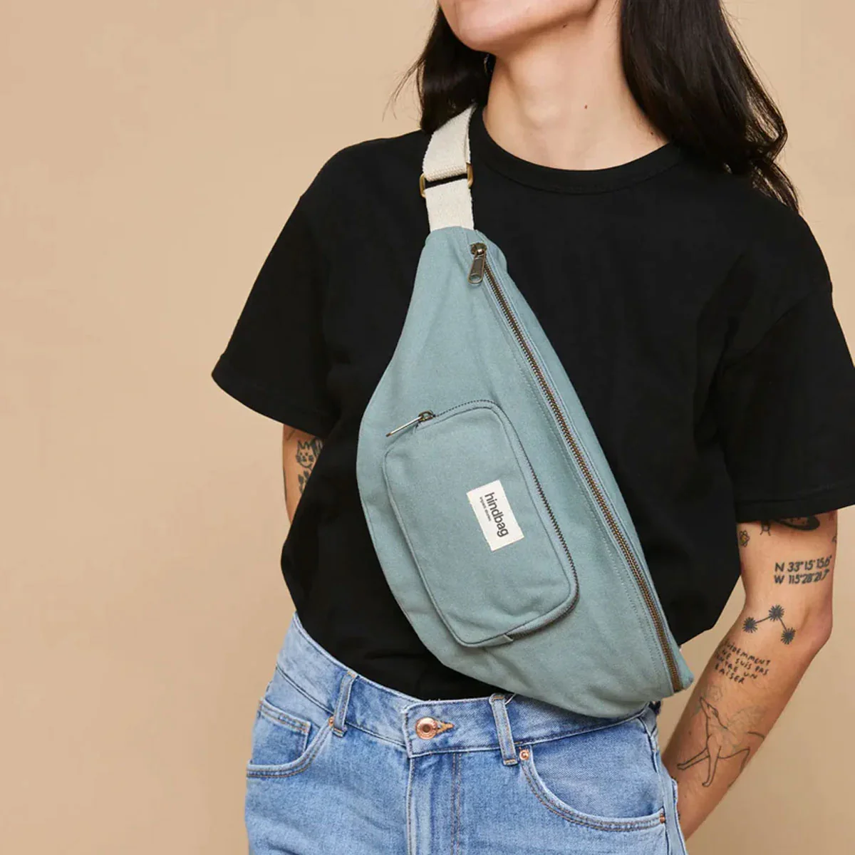 Sac Banane Sofia XL - Sauge - Image 6