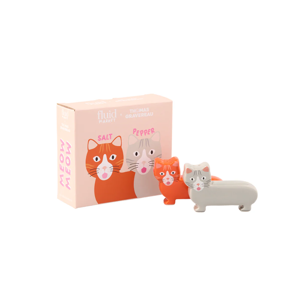 Salière et poivrière - Chat - Image 2