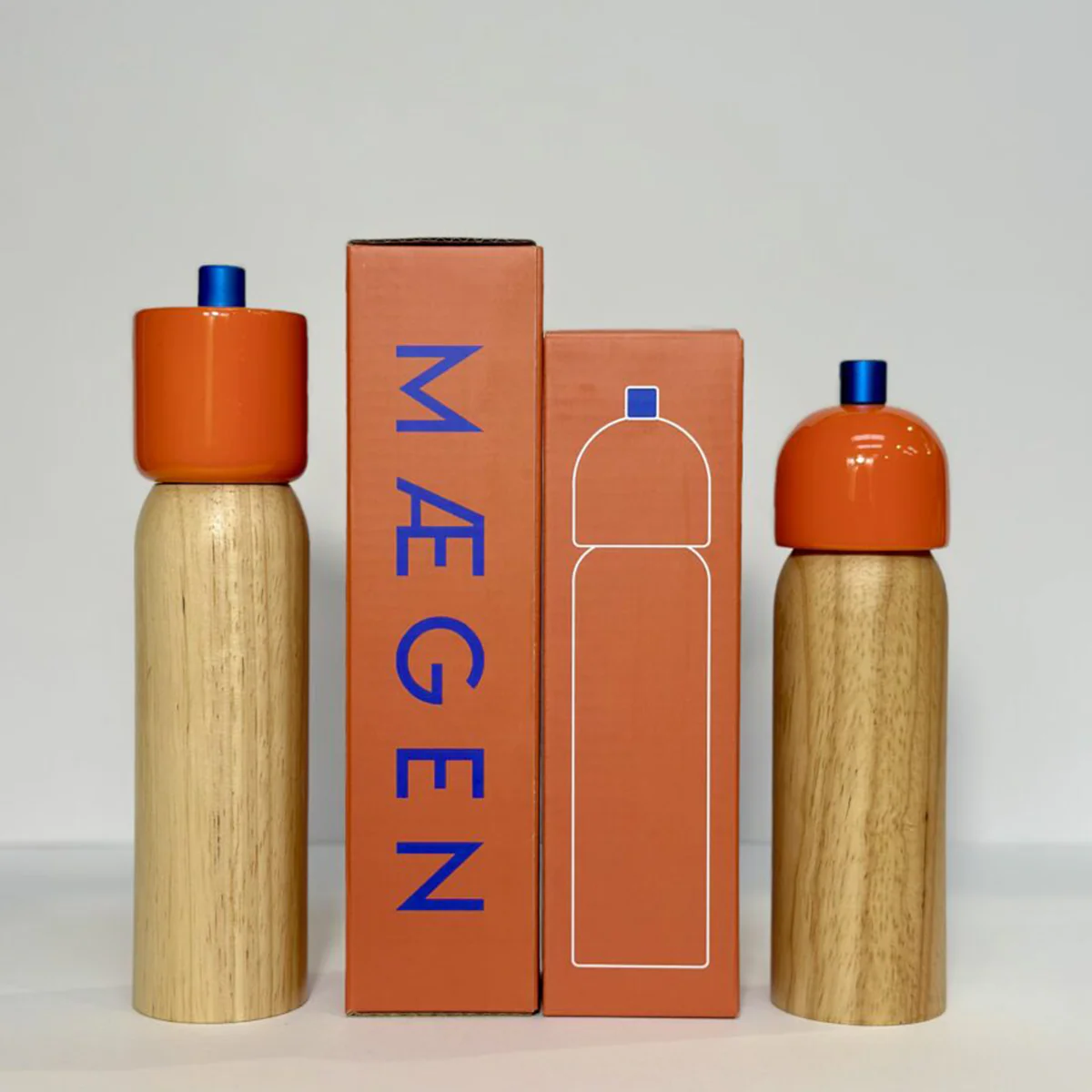 Salière Poivrière - Orange/Bleu - Image 3