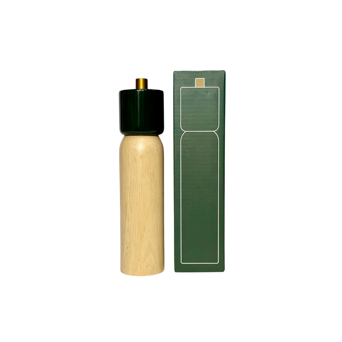 Salière Poivrière - Vert/Or - Image 3