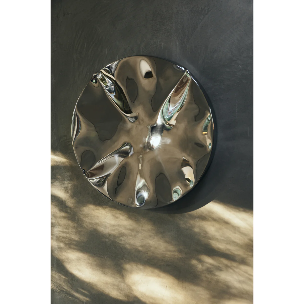 Sculpture murale Dent Chrome - Image 5