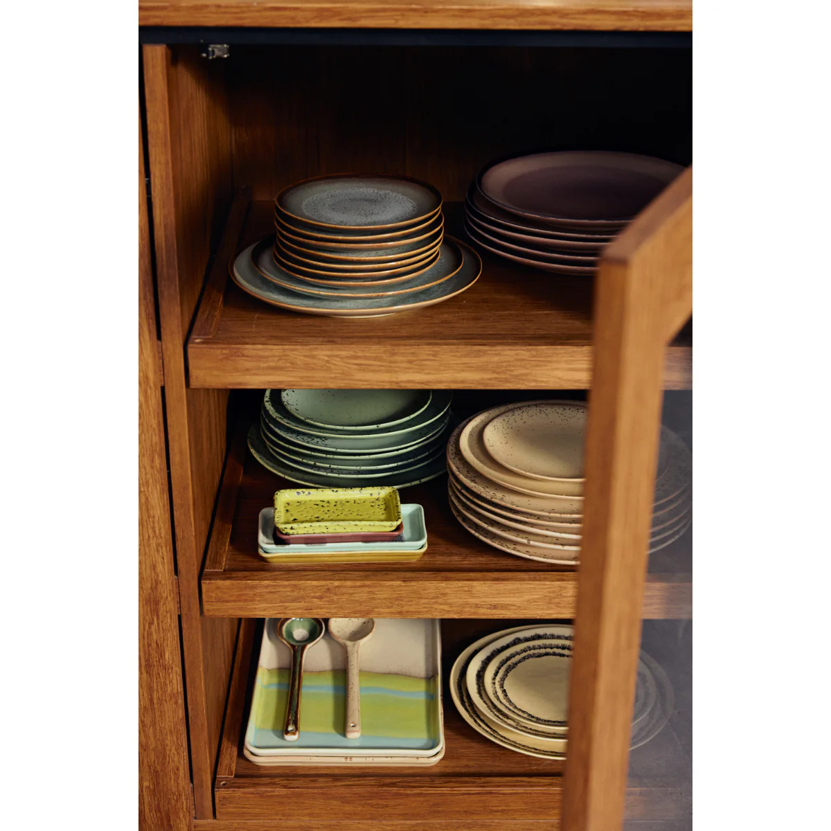 Set de 2 assiettes 70s ceramics - Contrast - Image 3