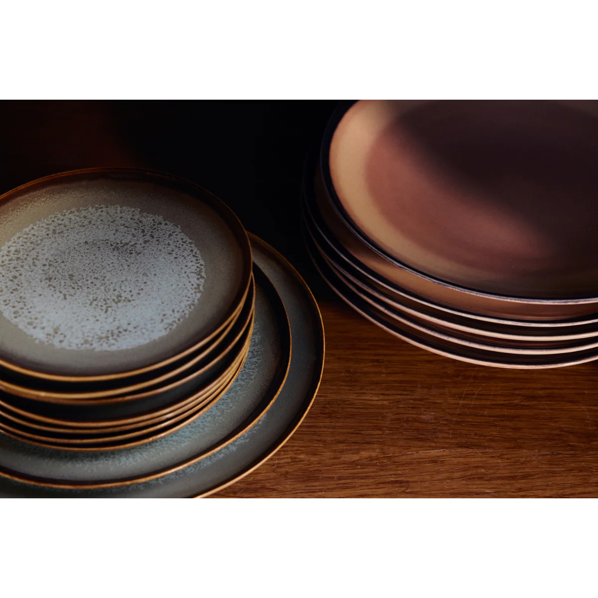 Set de 2 assiettes 70s ceramics - Contrast - Image 4