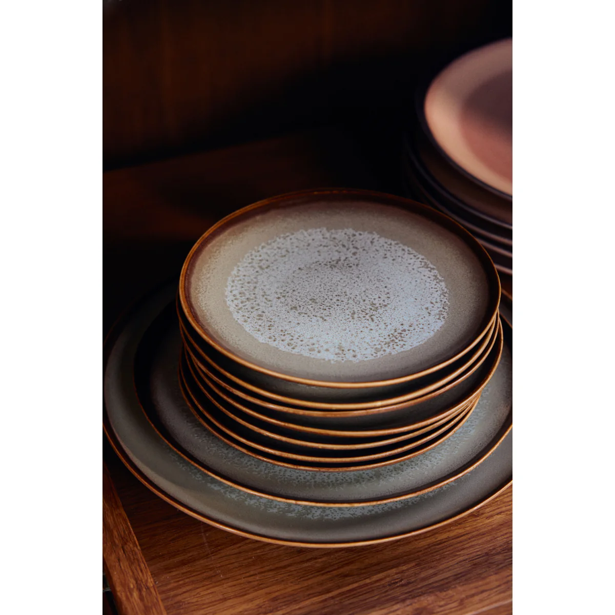 Set de 2 assiettes 70s ceramics - Contrast - Image 5