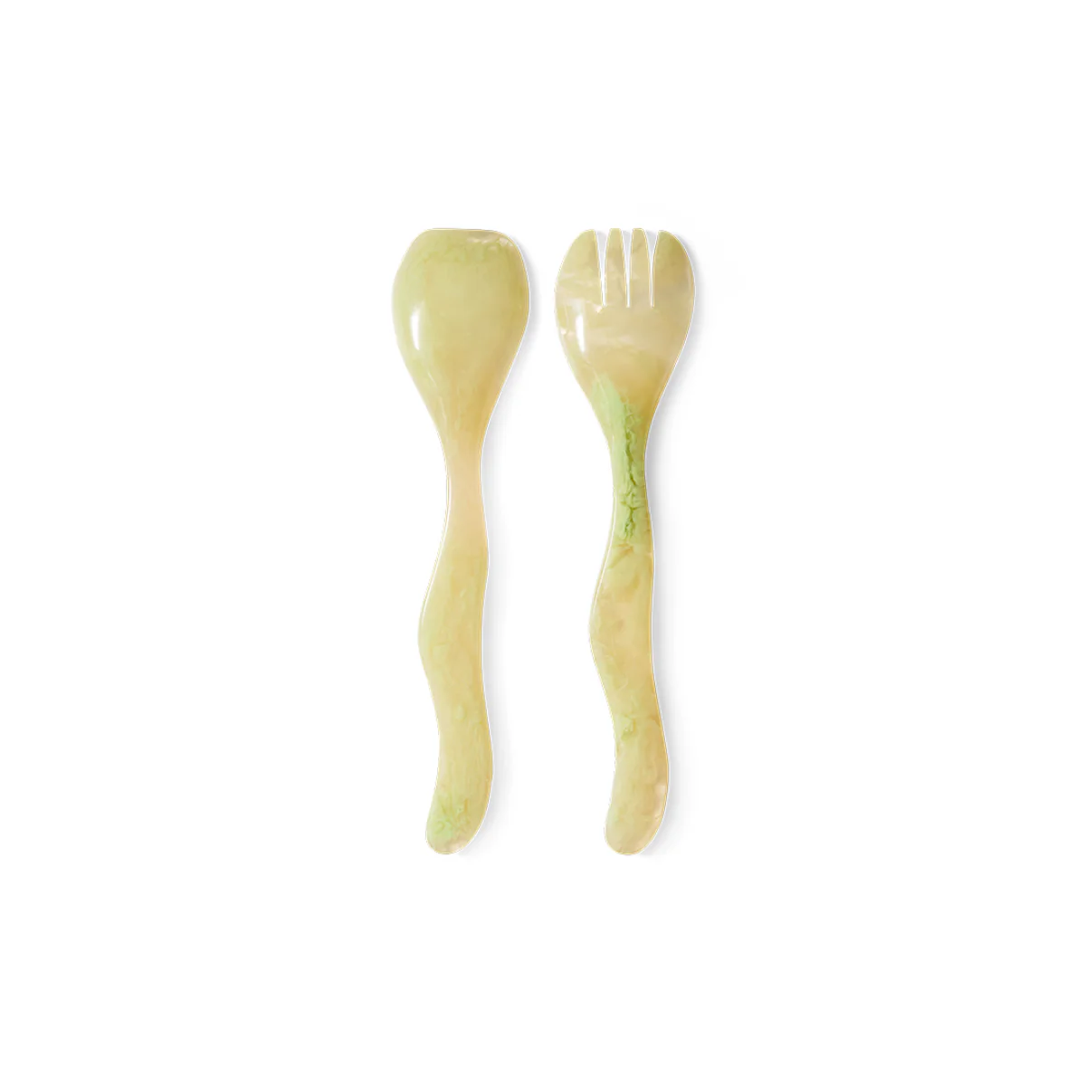 Set de 2 couverts à salade Mist Green - Image 2