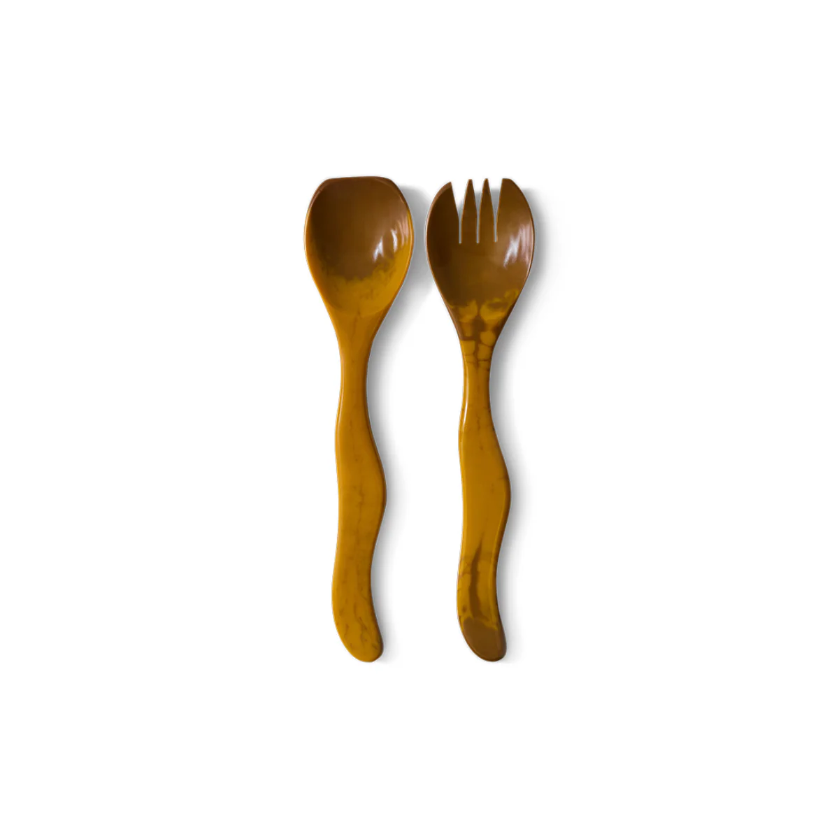 Set de 2 couverts à salade Ochre