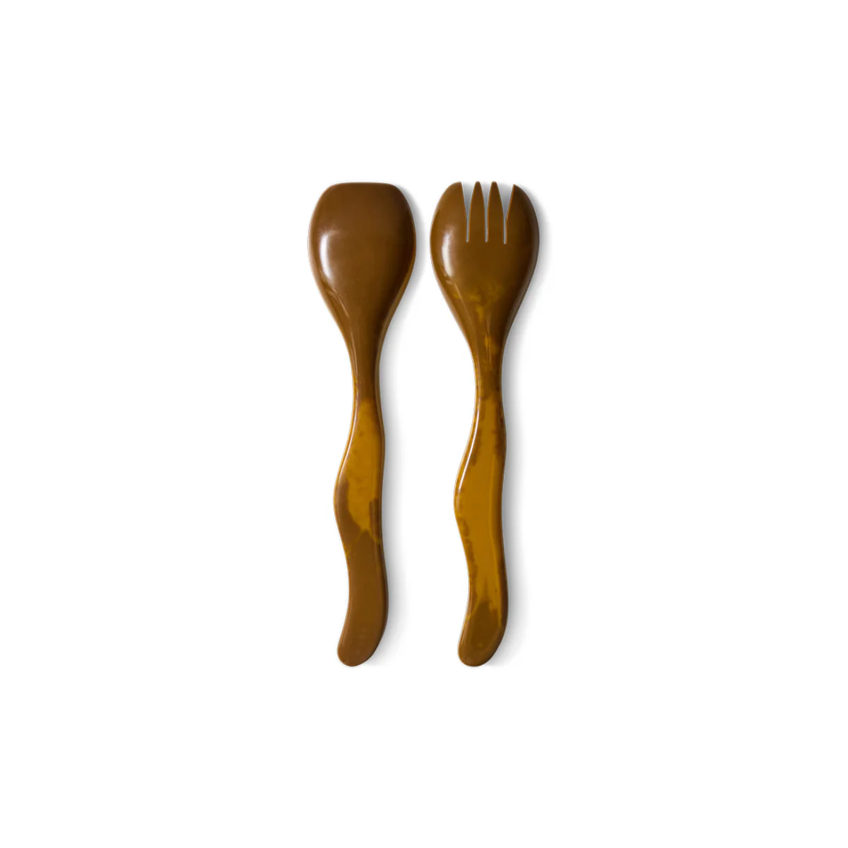 Set de 2 couverts à salade Ochre - Image 3