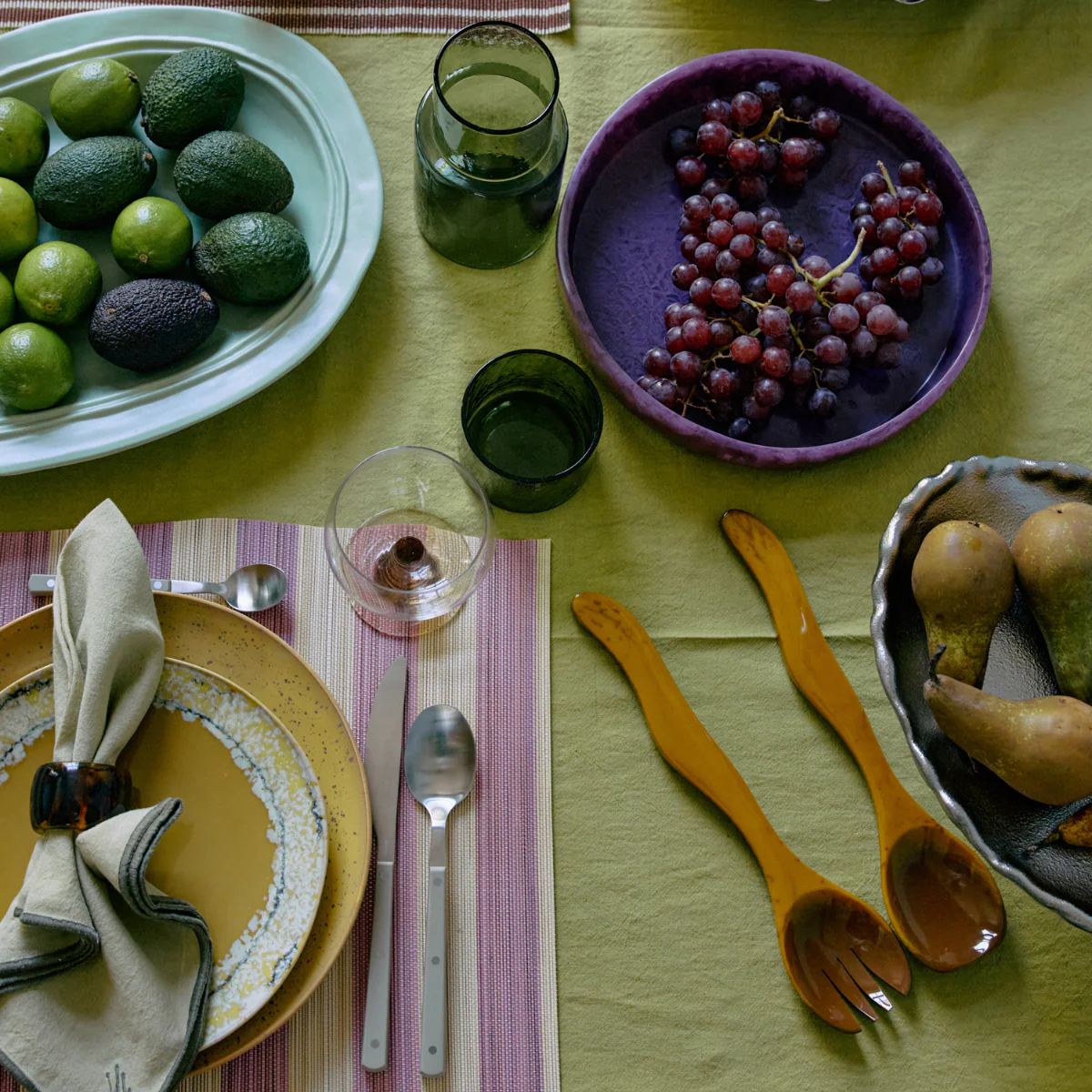 Set de 2 couverts à salade Ochre - Image 4