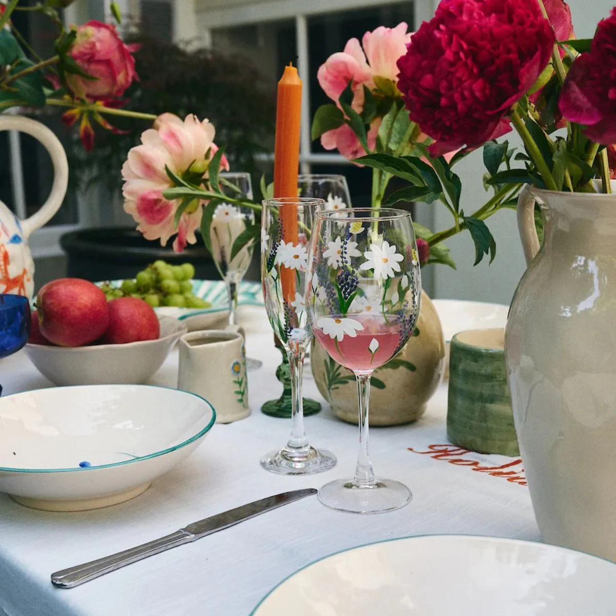Set de 2 flûtes à champagne - Springtime toast - Image 2