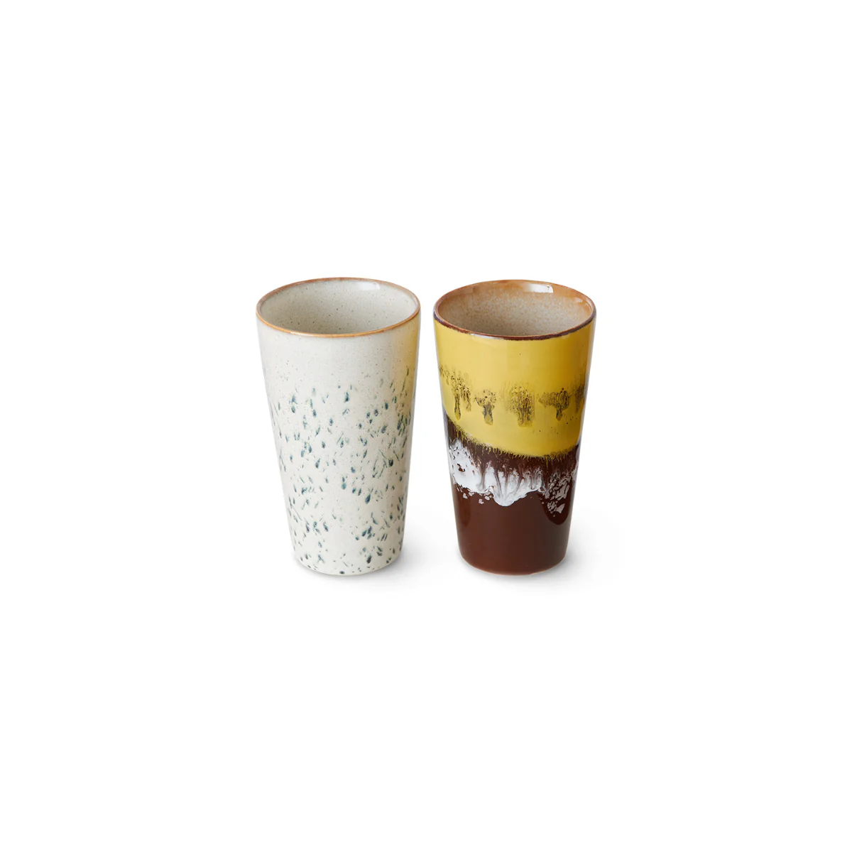 Set de 2 mugs 70s ceramics brine - Image 2