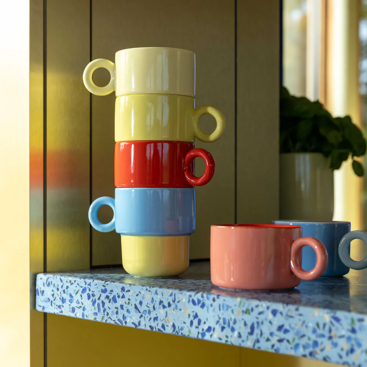 Set de 2 mugs Chiquito L - Red - Image 4