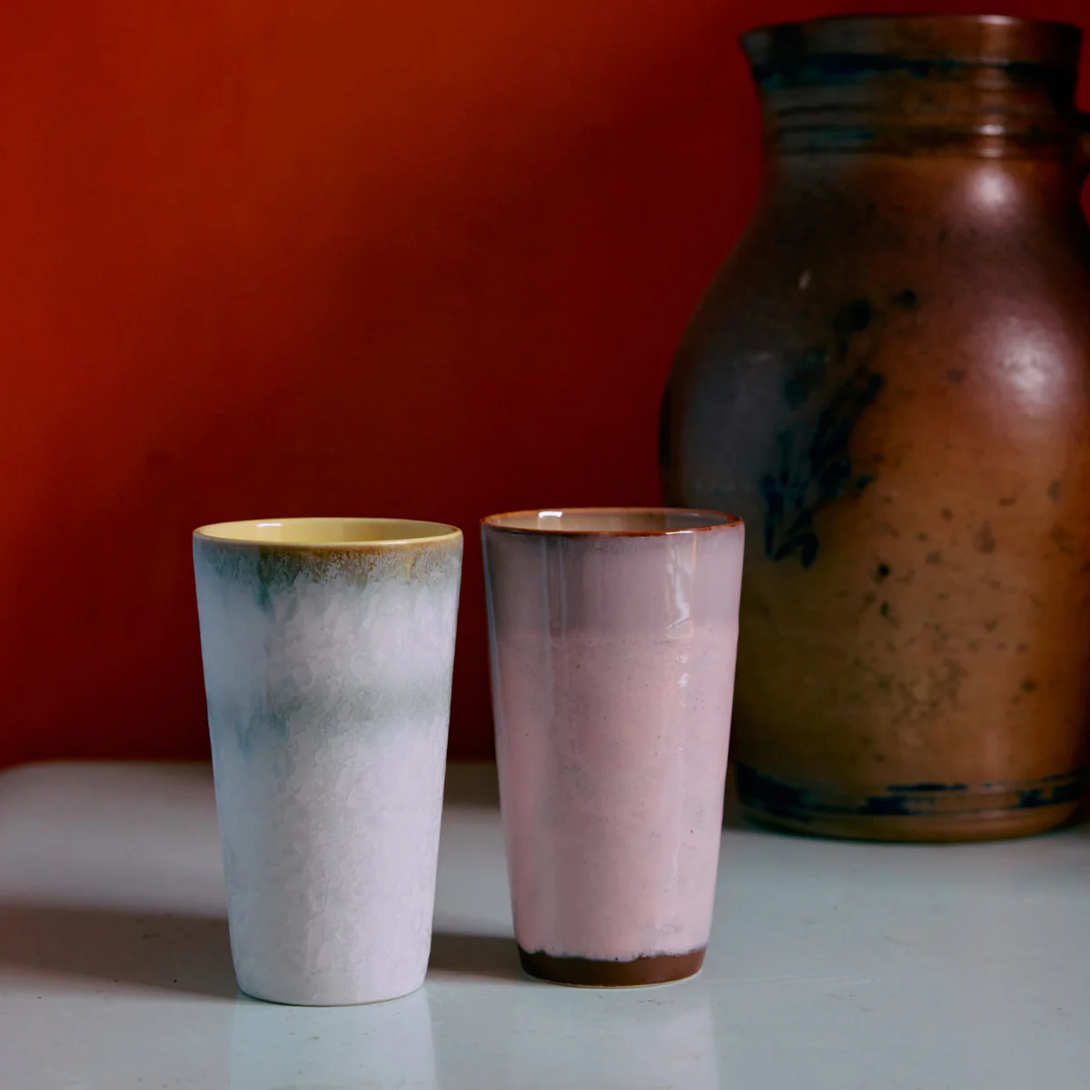 Set de 2 mugs latte 70s Fresco - Image 3