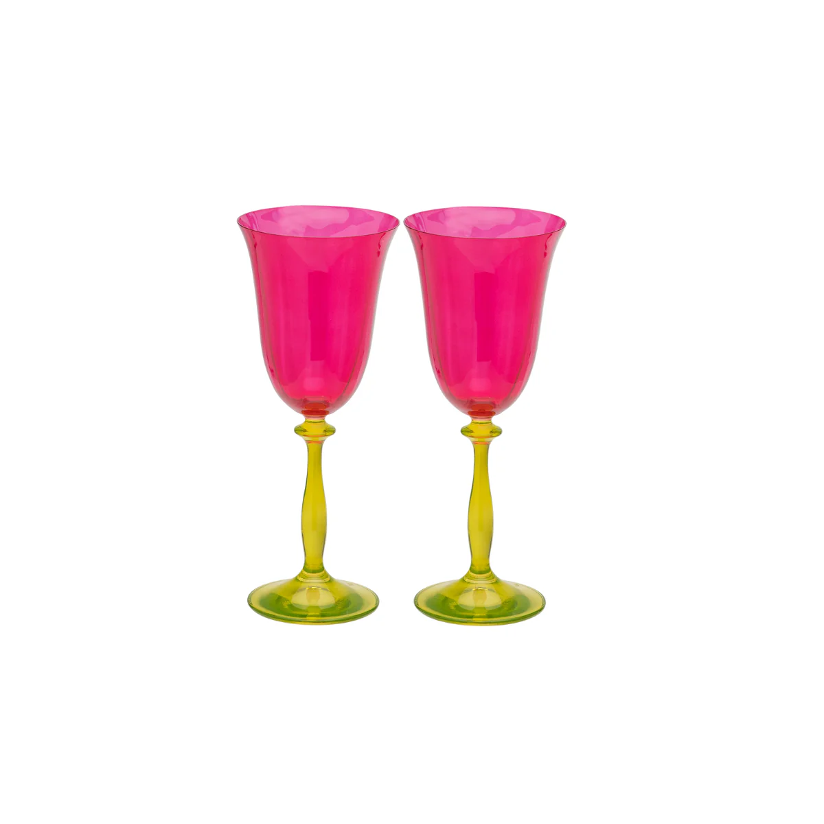 Set de 2 verres à vin - Gardenia Optic