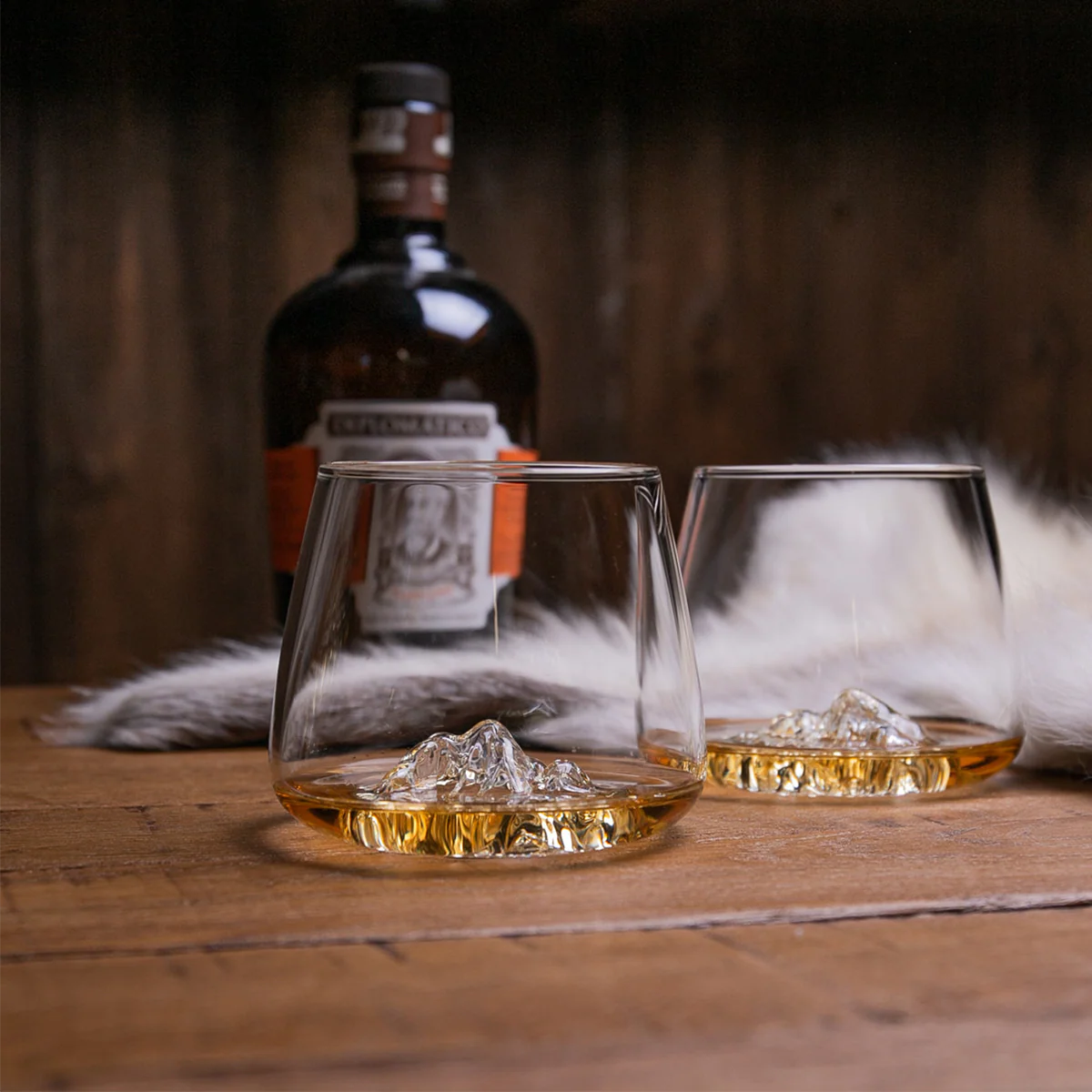 Set de 2 verres topographic Everest & Mont Blanc - Image 3