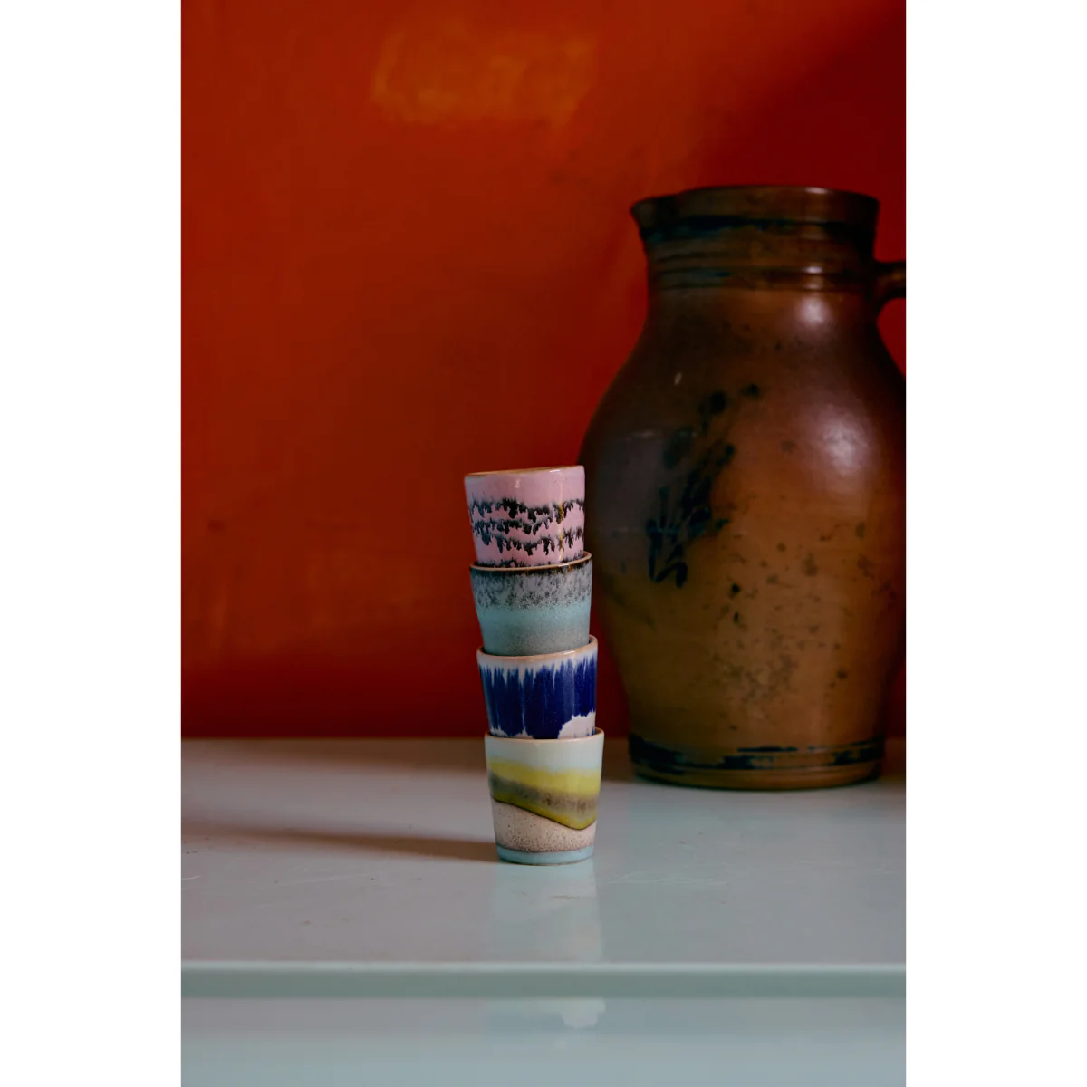 Set de 4 coquetiers 70s Vibrance - Image 2