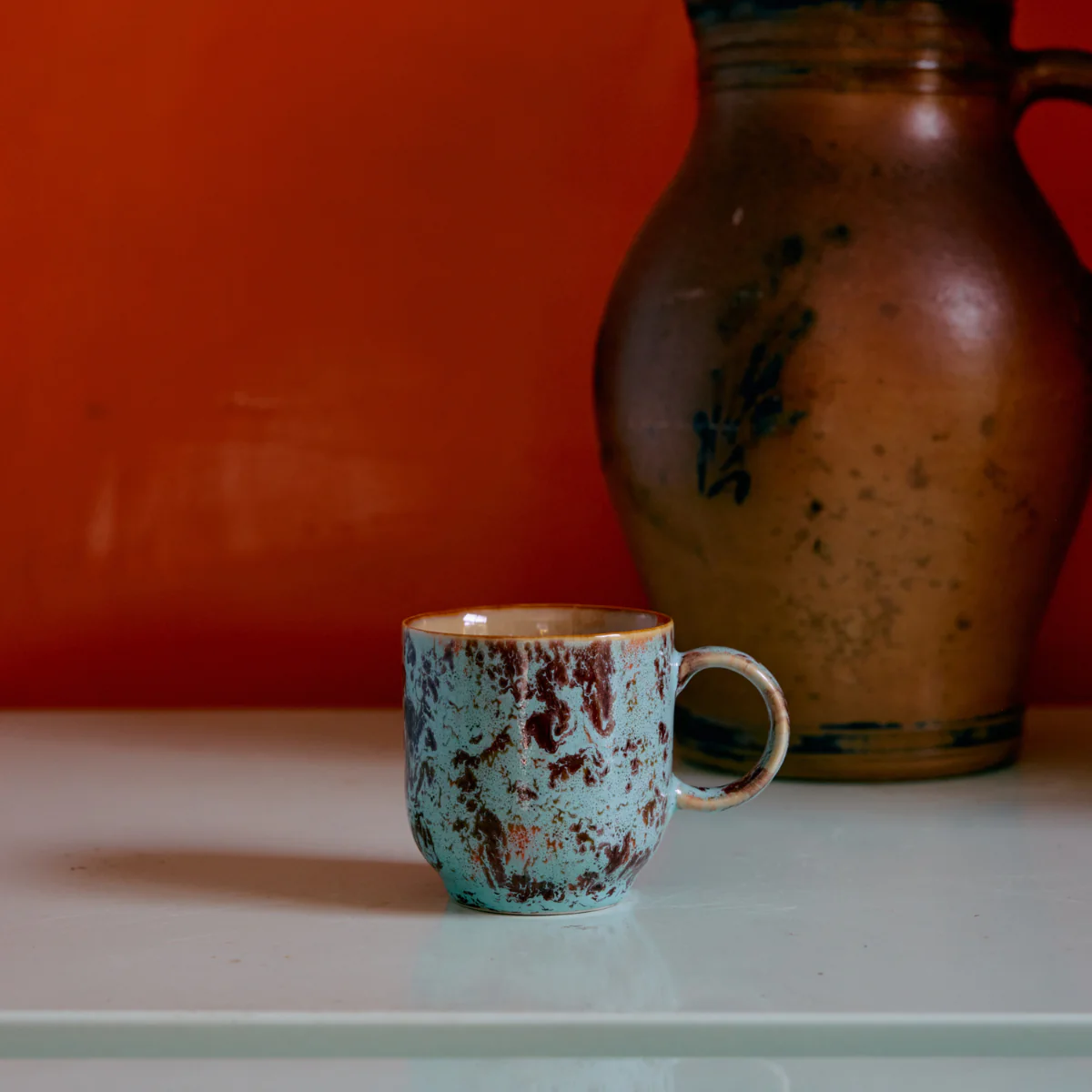 Set de 4 mugs café 70s Abrastract - Image 5
