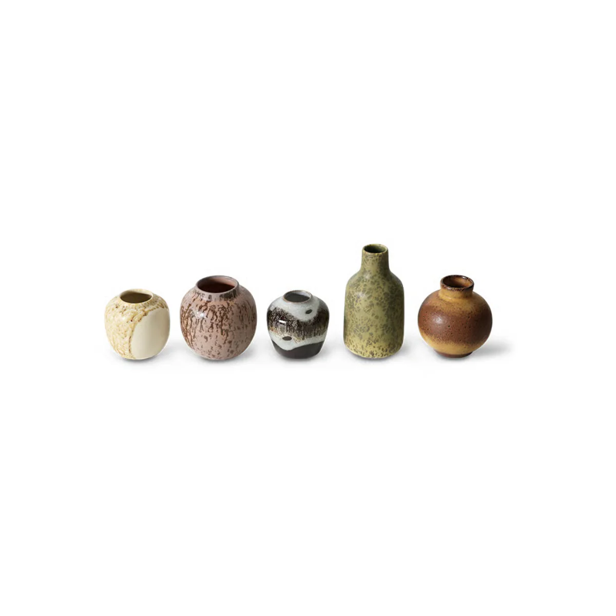 Set de 5 vases S 70s Ceramics - Image 3