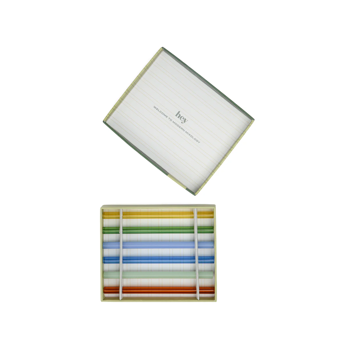 Set de 6 pailles Colorées en Verre Whistler - Image 6