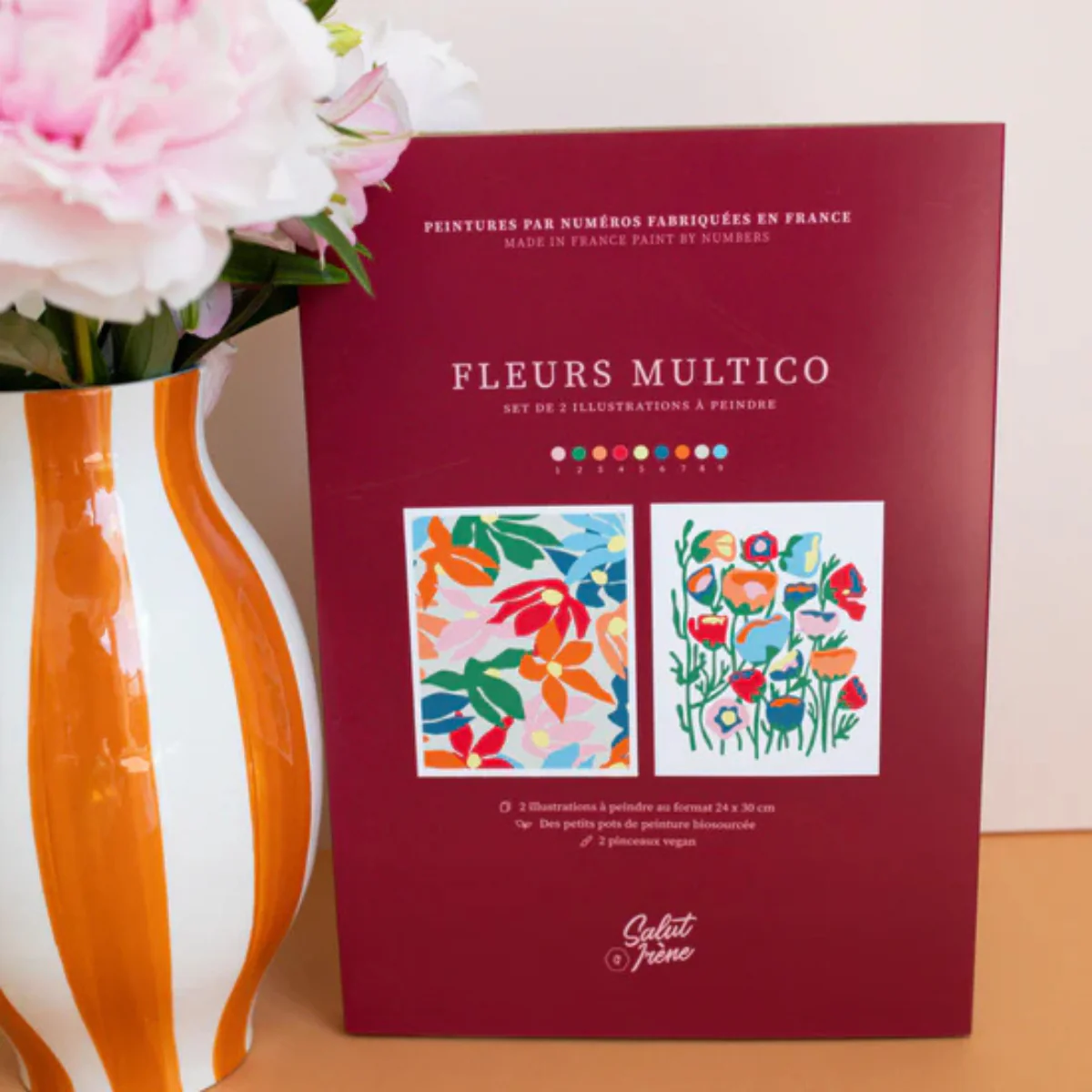 Set de peinture - Fleurs Multico - Image 2