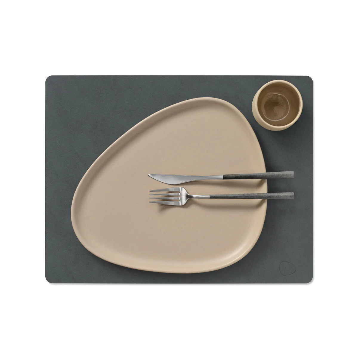 Set de table Carré L - Anthracite - Image 2