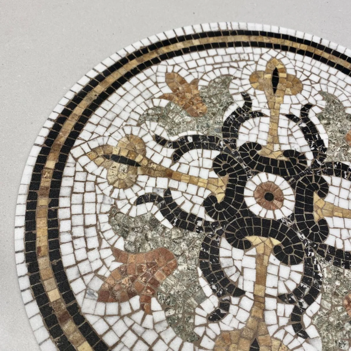 Set de table Vinyle Rond Mosaïque - Helena - Image 3