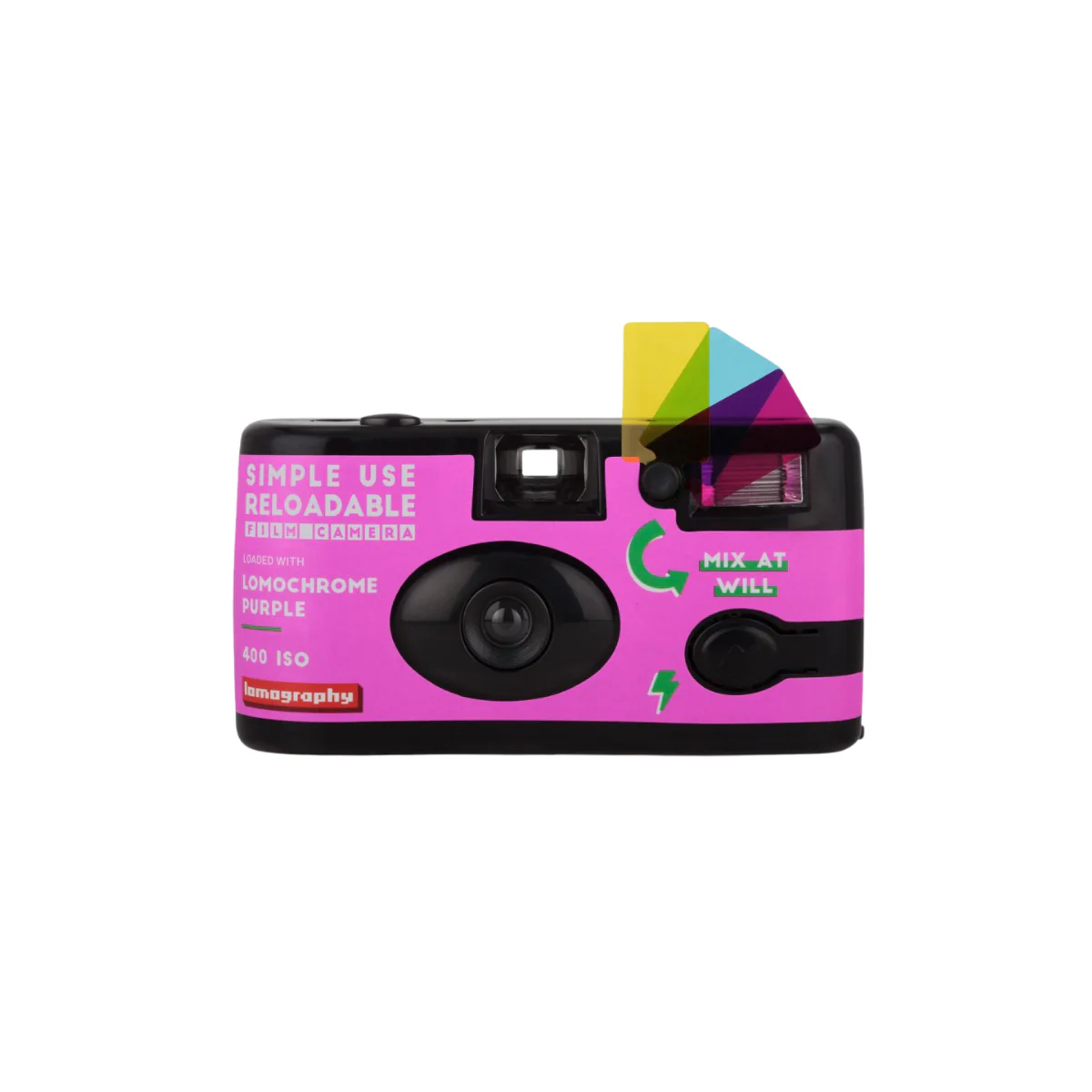 Simple Use Camera LomoChrome Purple
