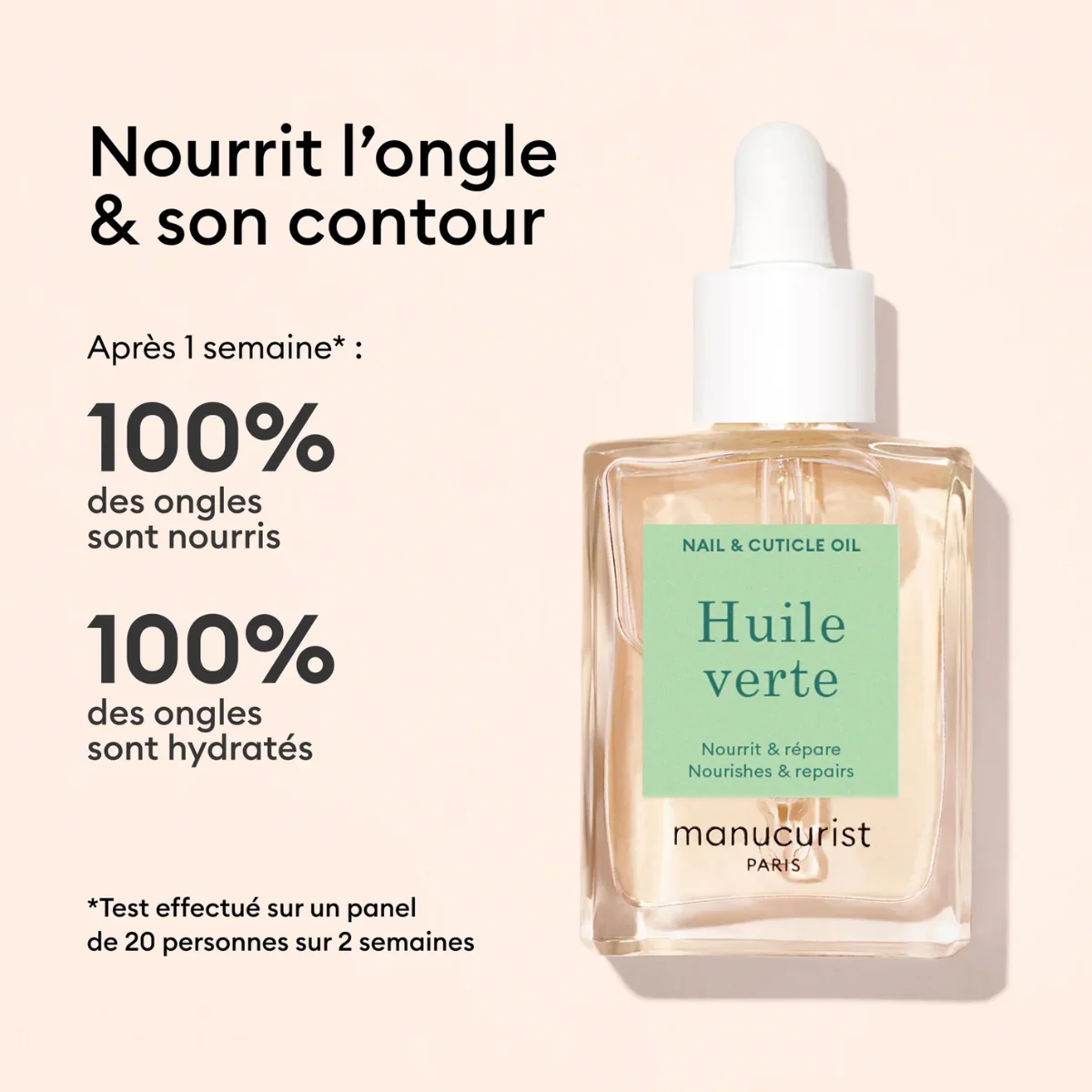 Soin des Ongles - Huile Verte - 15 ml - Image 3