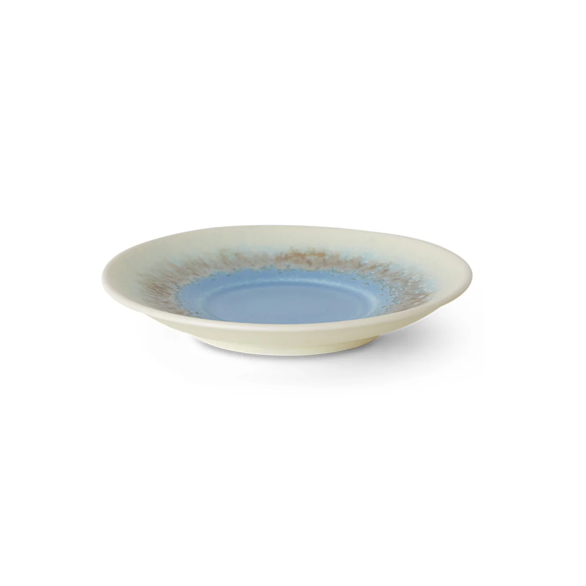 Soucoupe Azure 70's en Ceramique - Ø 11.5 cm - Image 2