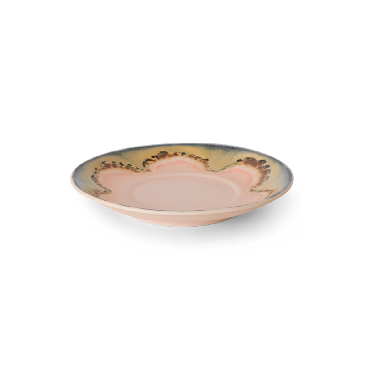 Soucoupe Gem 70's en Ceramique - Ø 11.5 cm - Image 2