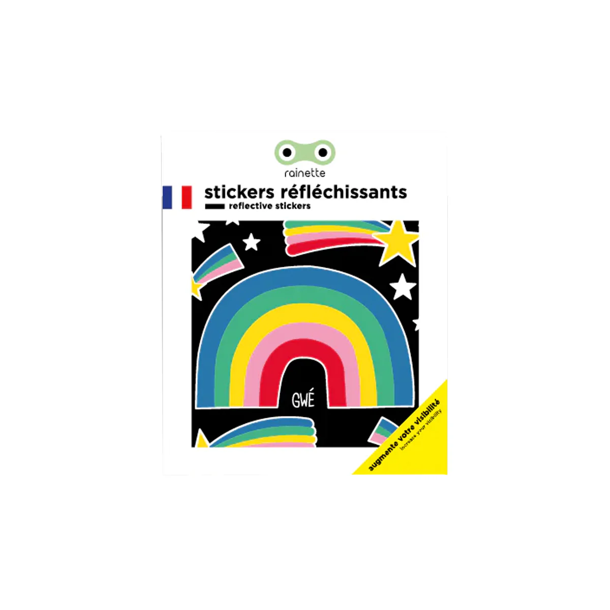 Stickers réfléchissants - Arc-en-ciel