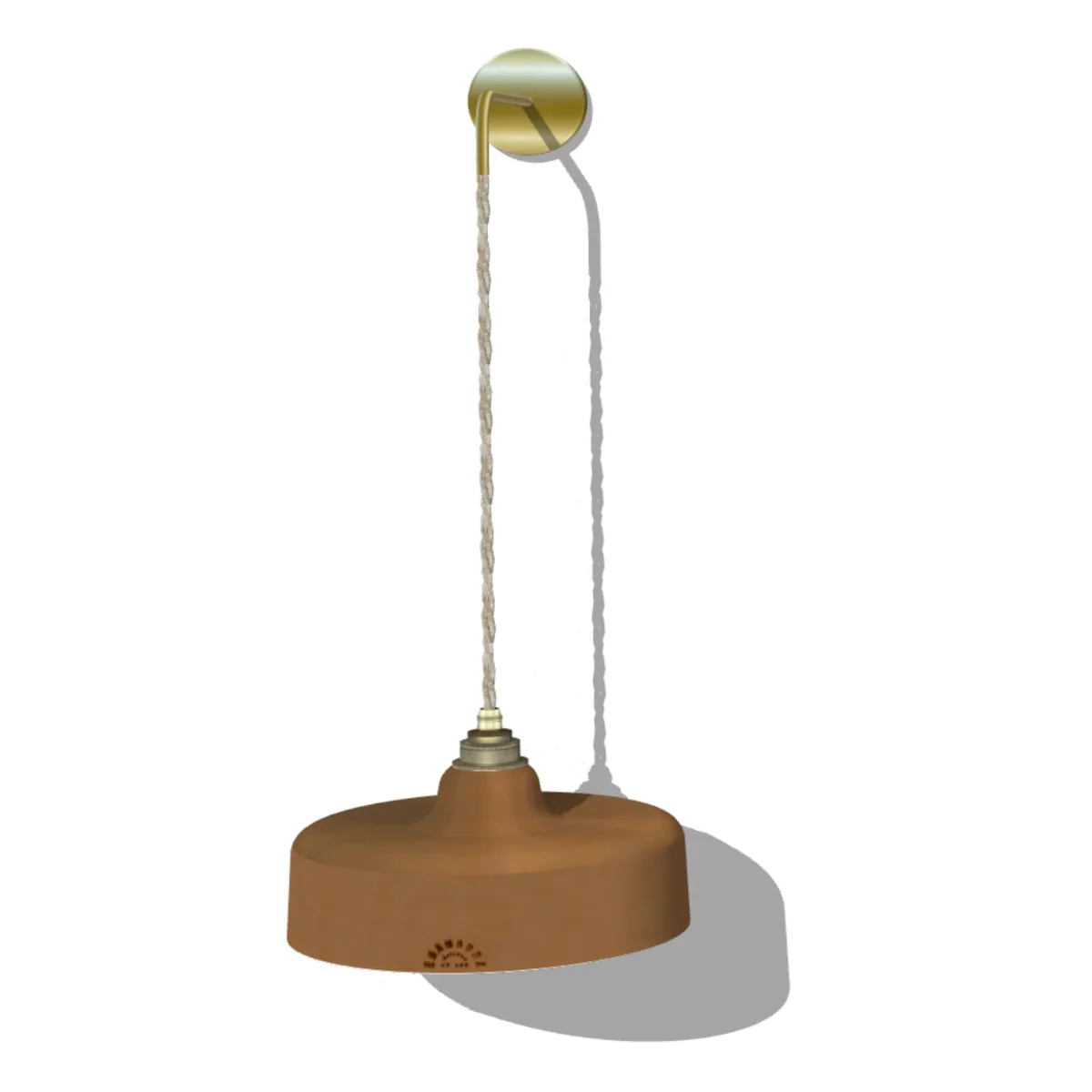 Suspension en applique Ursule en Terre Cuite - Image 3
