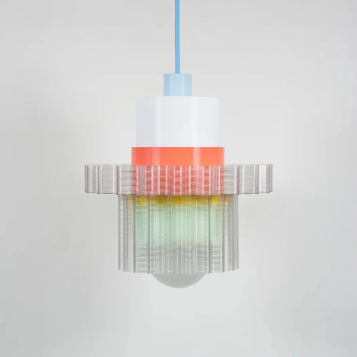Suspension Gigi n°5 - Cable Bleu Ciel - Image 4