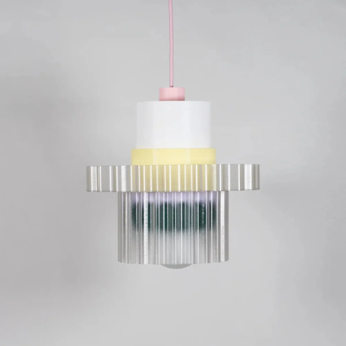 Suspension Gigi n°5 - Cable Rose - Image 11