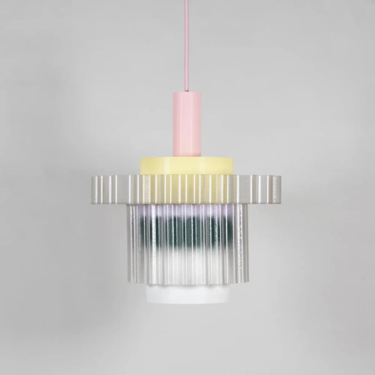 Suspension Gigi n°5 - Cable Rose - Image 5