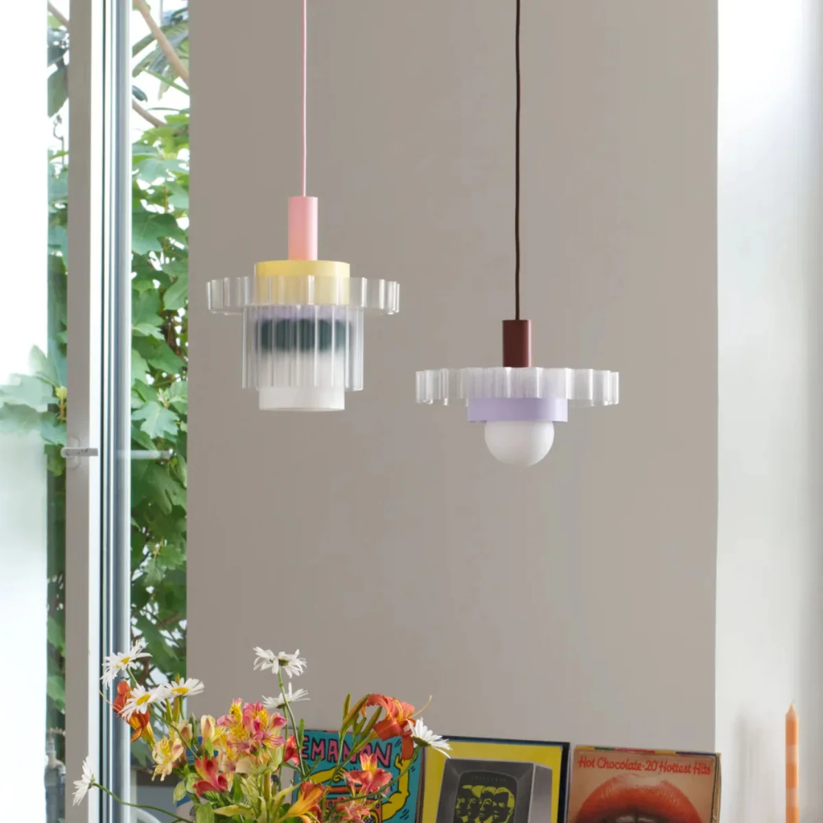 Suspension Gigi n°5 - Cable Rose - Image 7