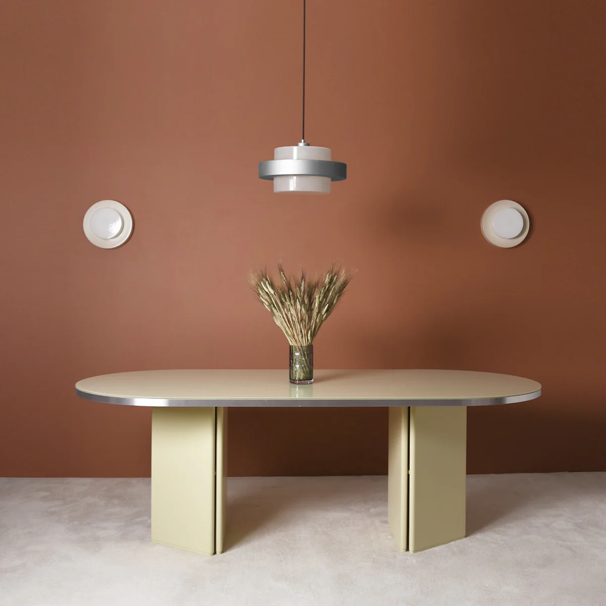 Suspension Lia - ø 40 x 18 cm - Argent - Image 2