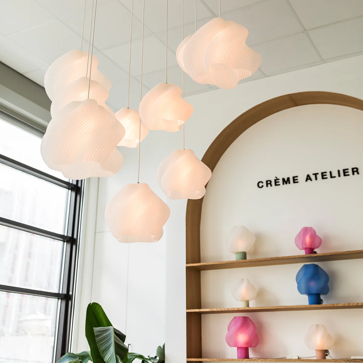 Suspension Soft Serve Pendant Brass - Image 2