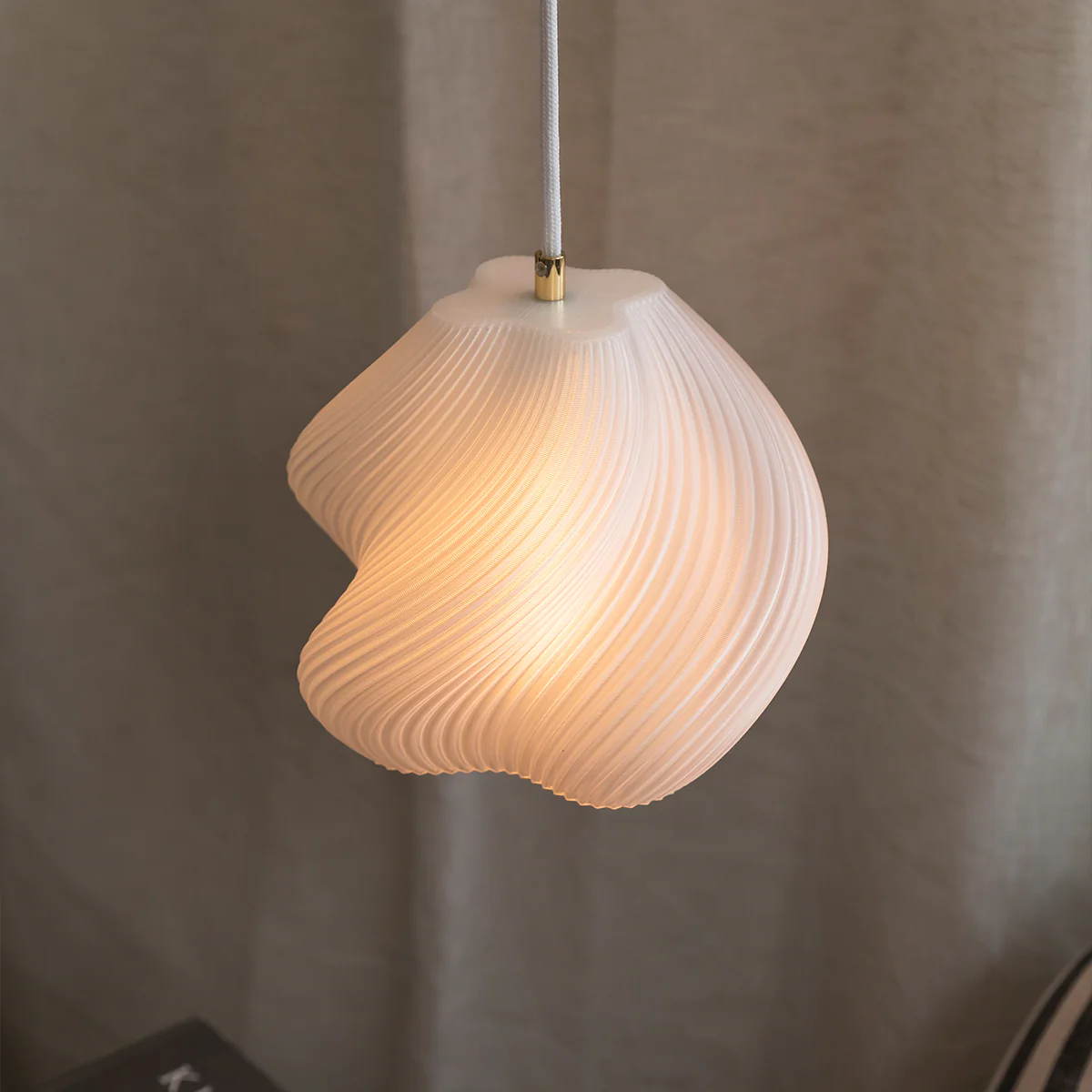 Suspension Soft Serve Pendant Brass - Image 3