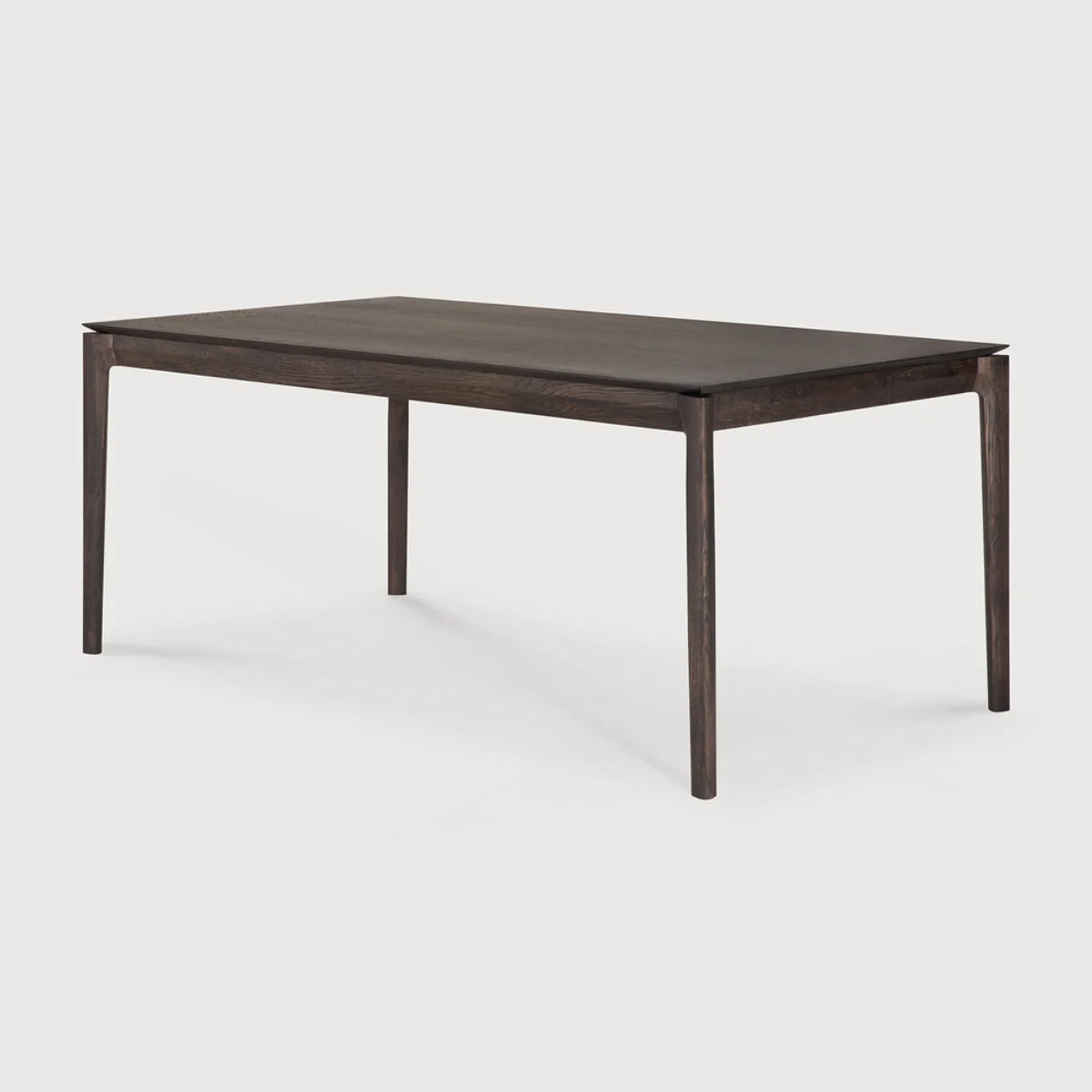 Table à rallonge Bok Rectangulaire - Chêne Brun - Image 4