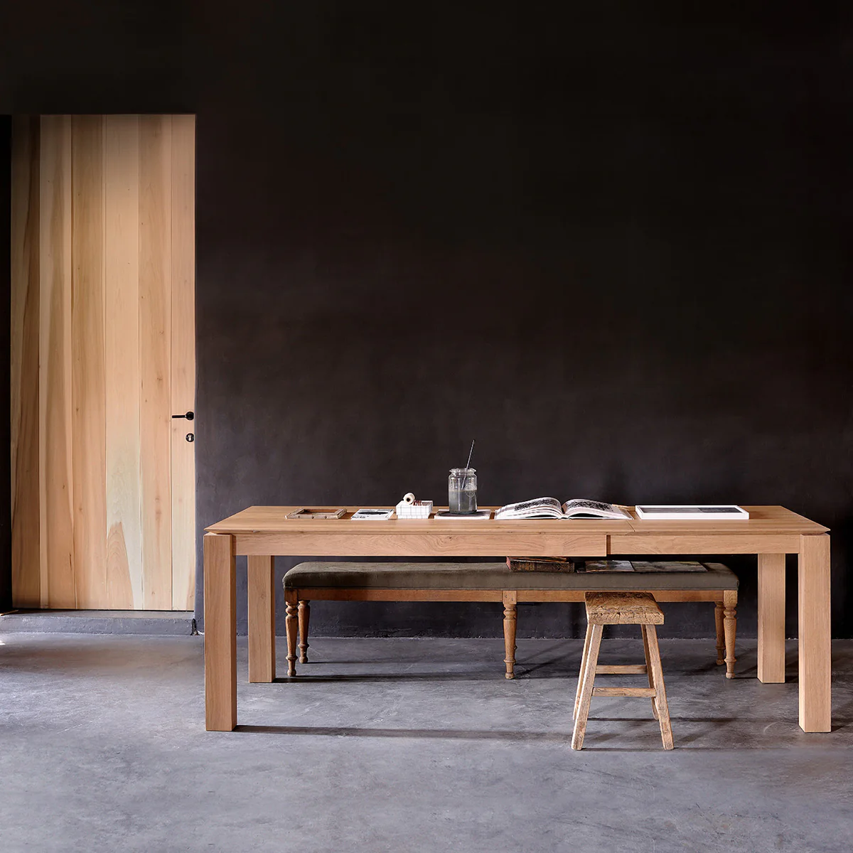 Table à rallonge Slice en chêne - 160/240 cm - Image 2