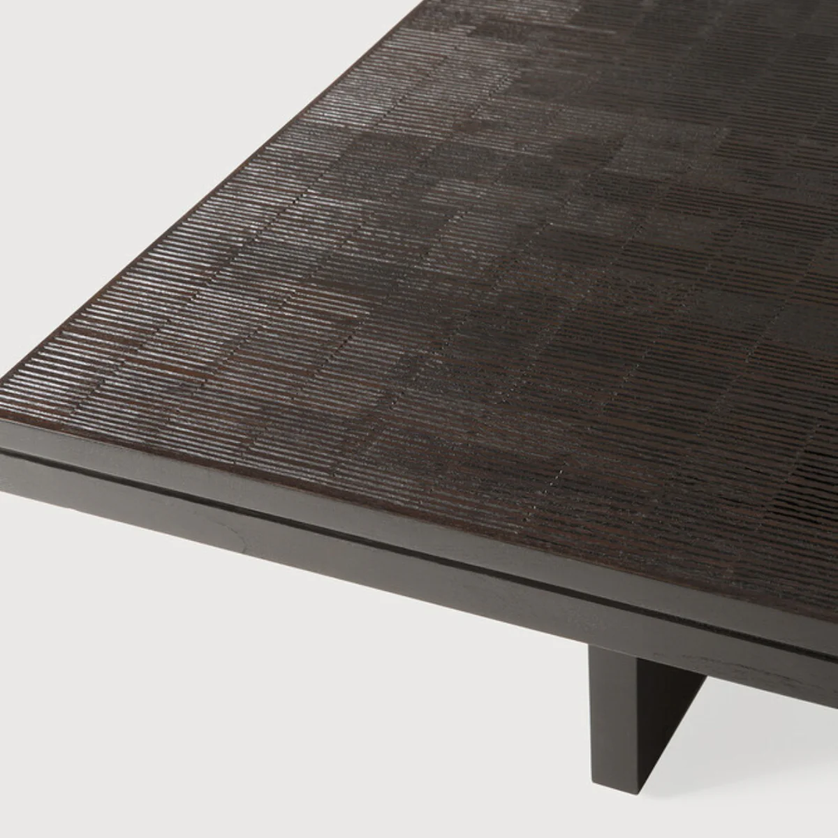 Table basse Grooves - Teck off Noir - Image 14
