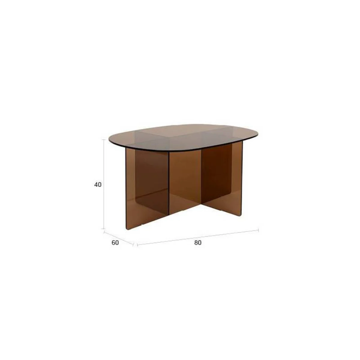 Table basse Linea Brown - Image 10
