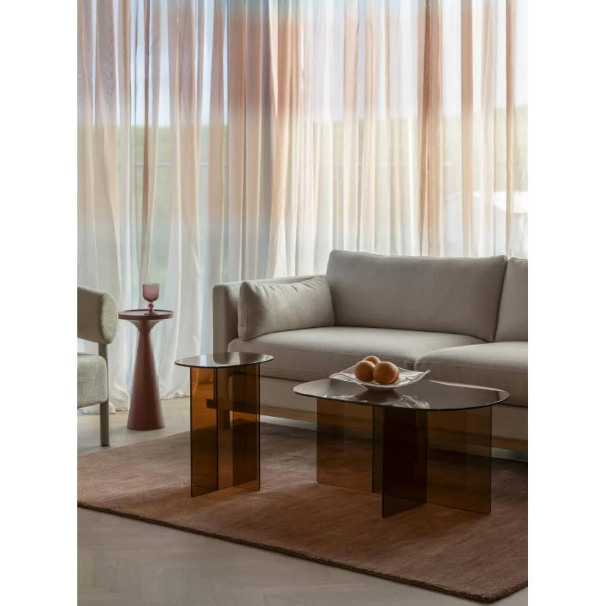 Table basse Linea Brown - Image 2