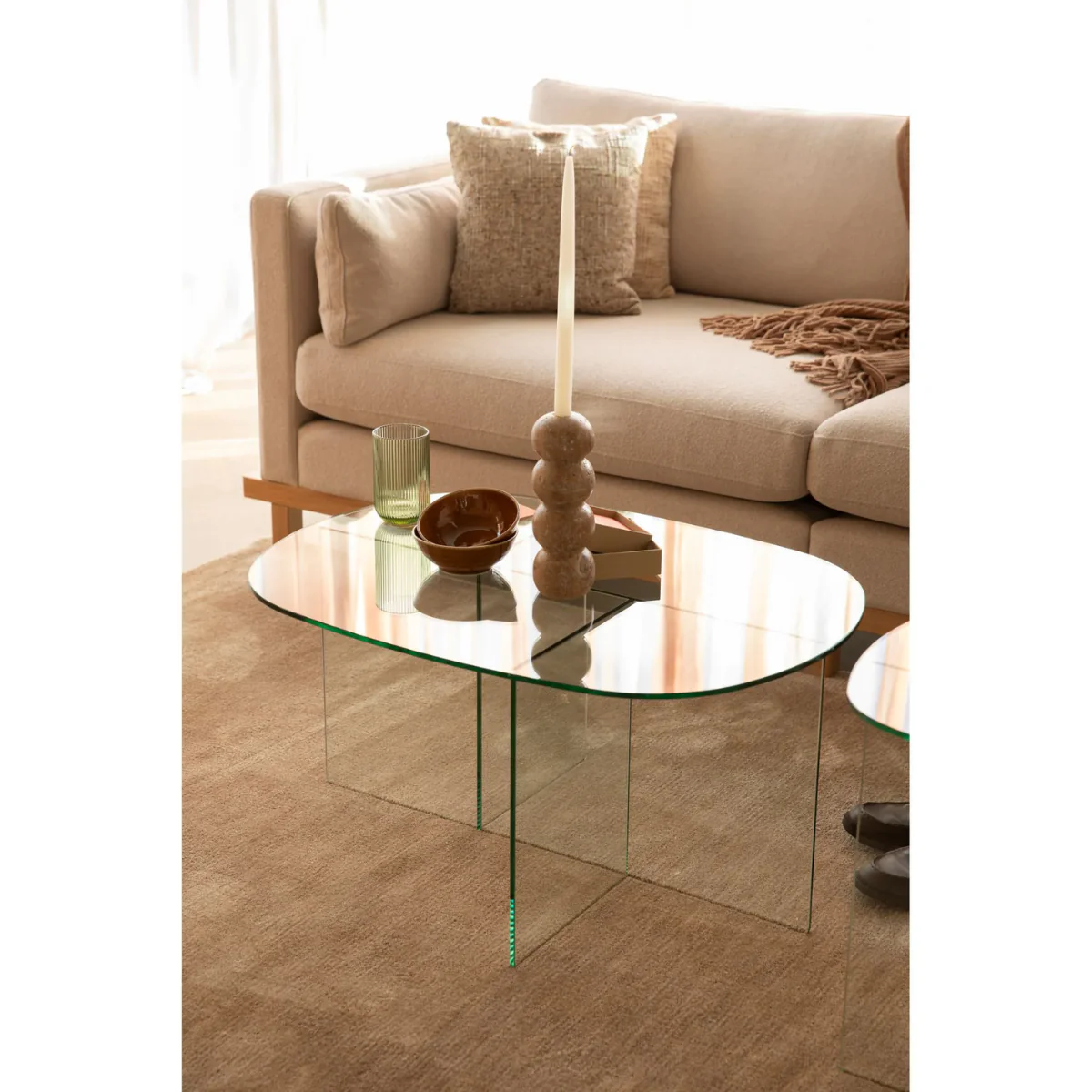 Table basse Linea Transparent - Image 2