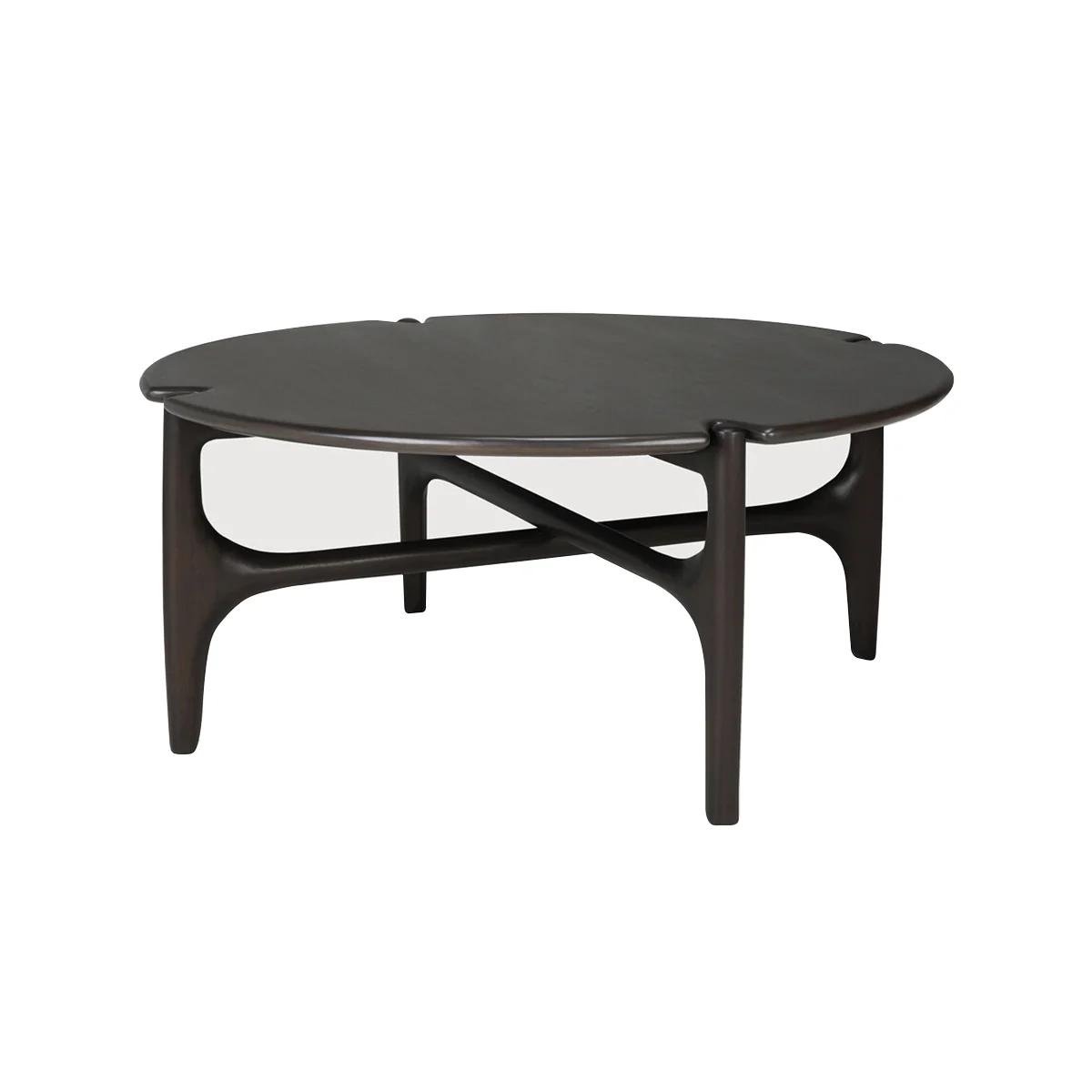 Table basse PI en Acajou Brun Foncé - Image 2