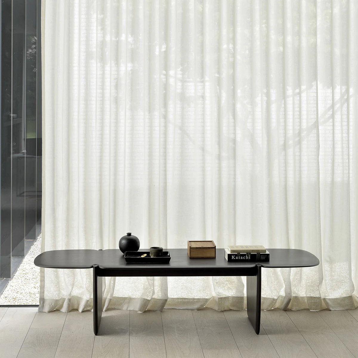 Table basse Polished Imperfect en acajou - Marron - Image 3