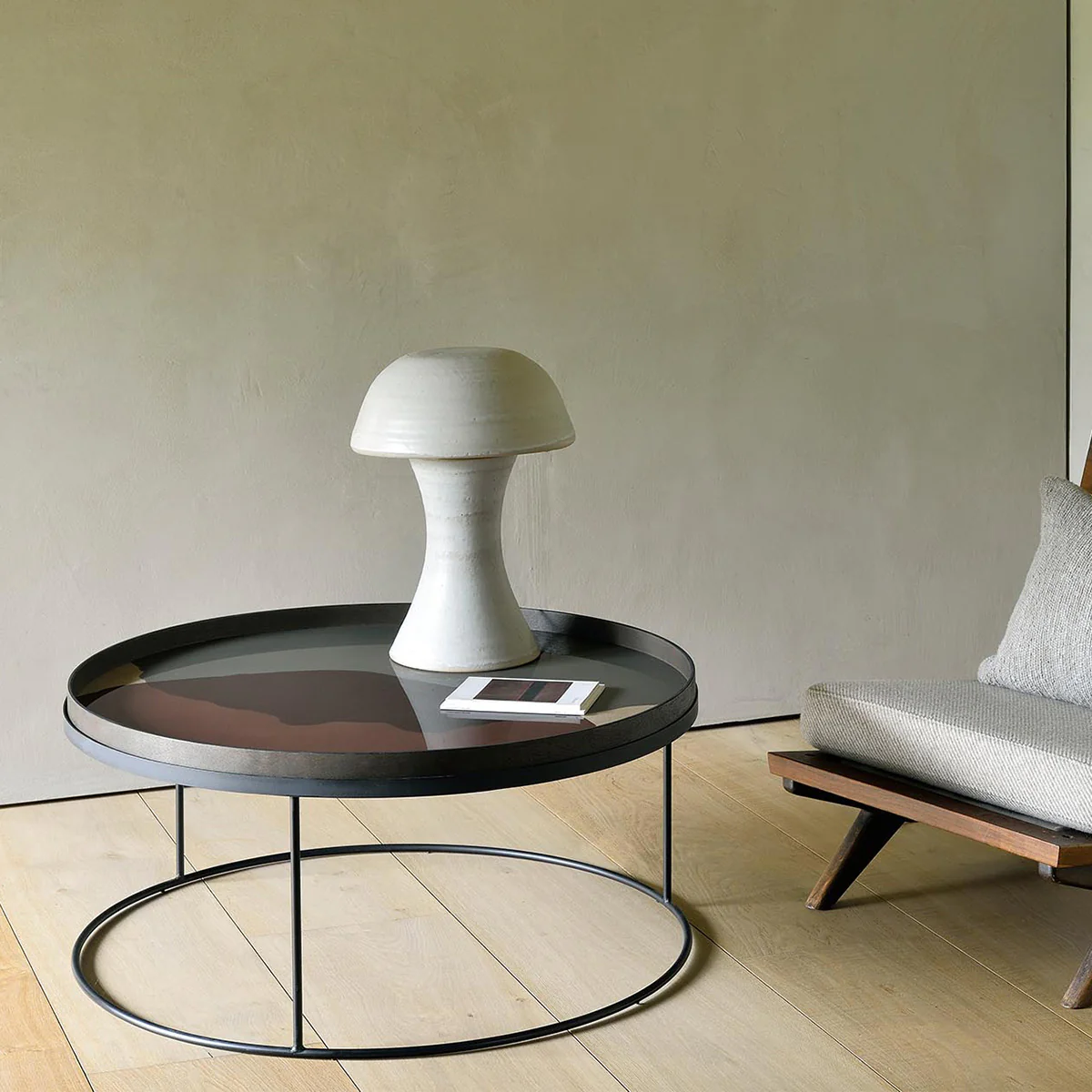 Table basse pour Plateau rond en métal - Ø 93 cm - Image 5