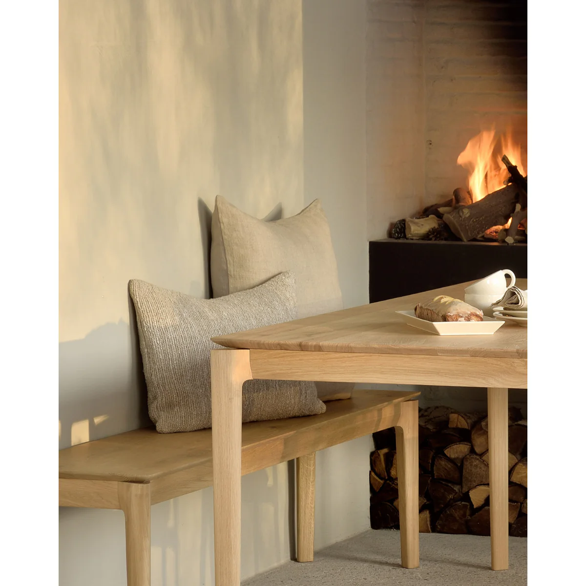 Table Bok Rectangulaire - Chêne vernis - Image 6