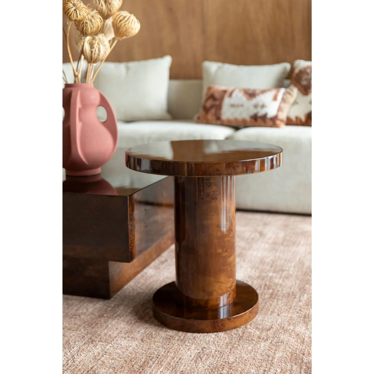 Table d'appoint Quinn - Walnut - Image 6