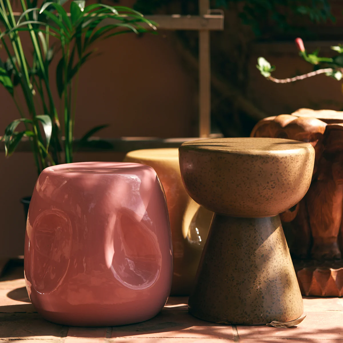 Table d'appoint Terrazzo Pebble - Image 2